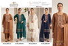 11011 A To D By Zorista Pure Camric Cotton Top With Bottom Dupatta